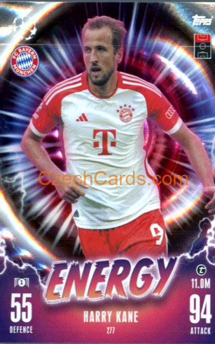 Harry Kane 2023/24 Topps Match Attax Extra Energy #277