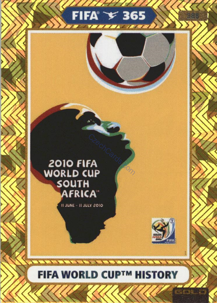 2010 South Africa 2021 FIFA 365 Adrenalyn FIFA World Cup History #388