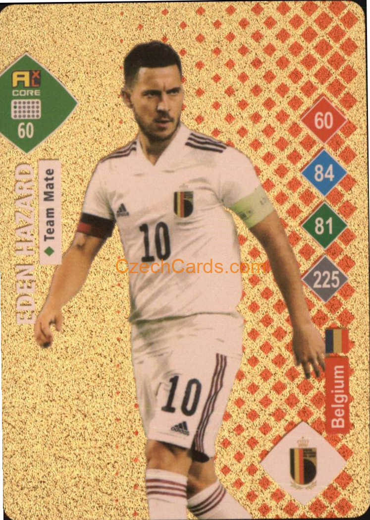 Eden Hazard 2023 World Football Stars unofficial GOLD
