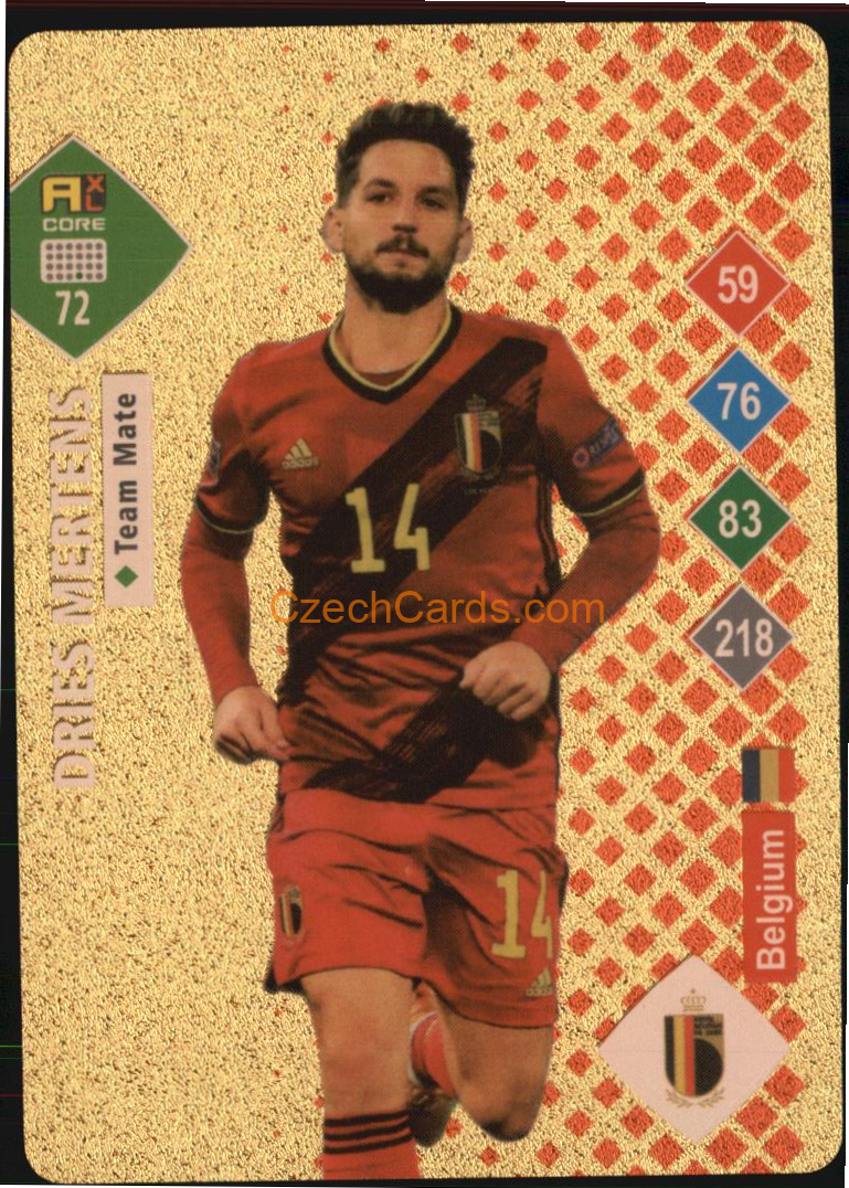 Dries Mertens 2023 World Football Stars unofficial GOLD