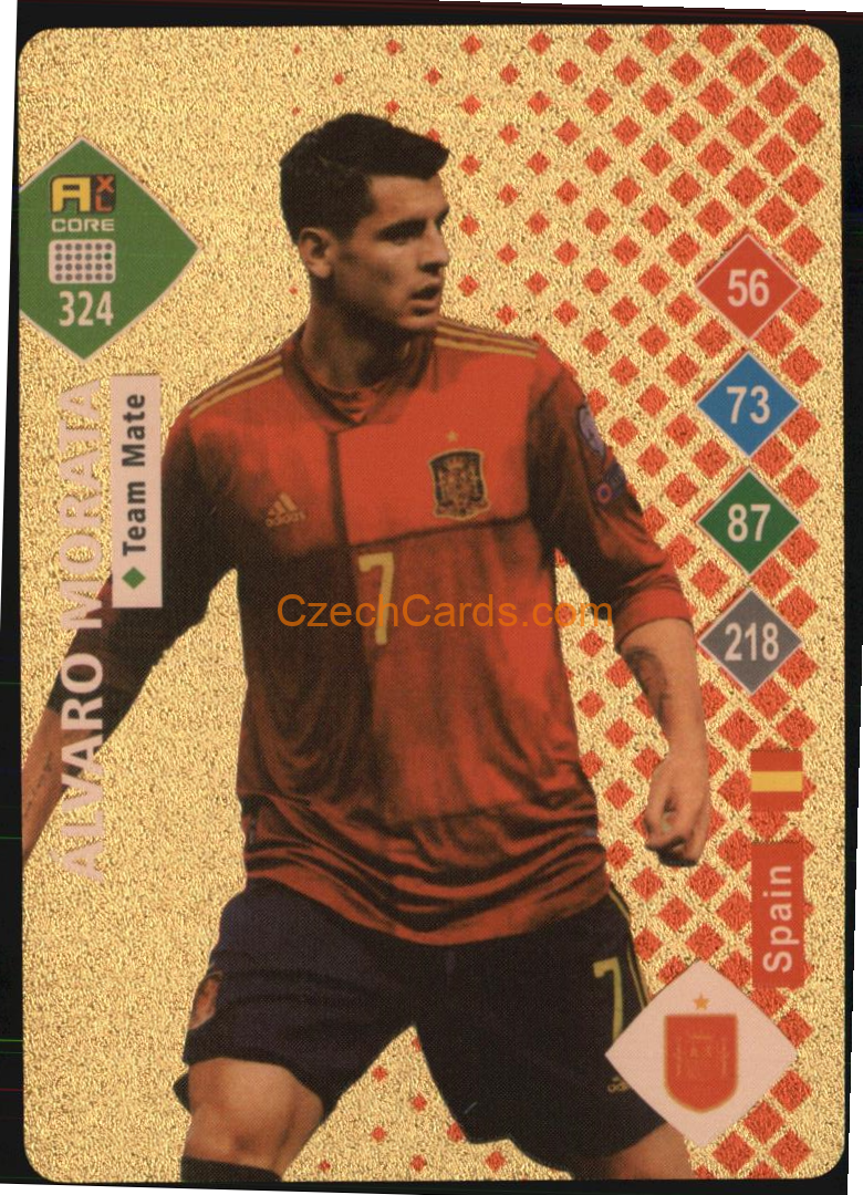 Alvaro Morata 2023 World Football Stars unofficial GOLD