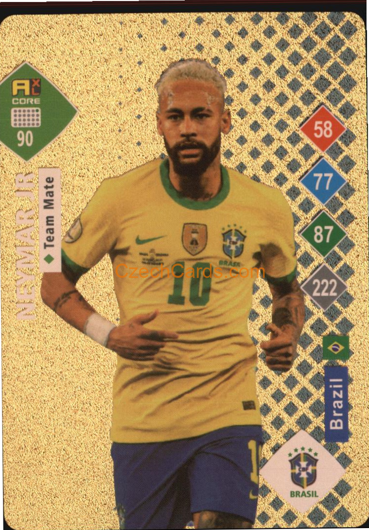 Neymar Jr. 2023 World Football Stars unofficial GOLD