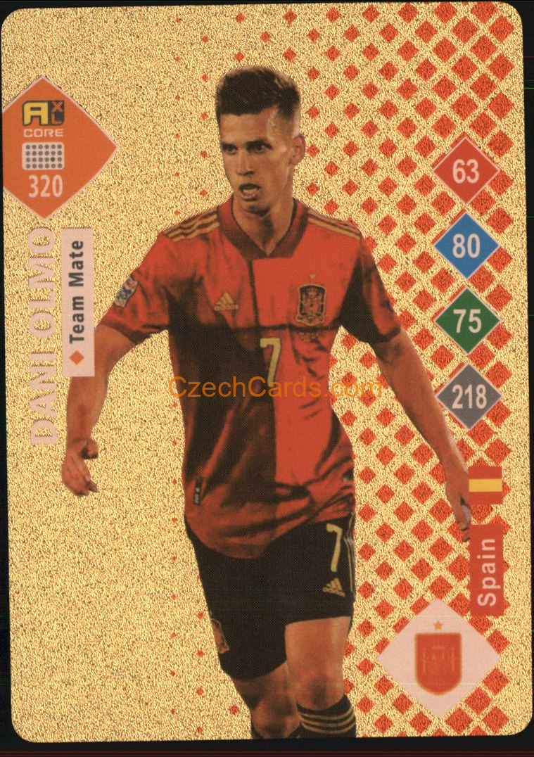 Dani Olmo 2023 World Football Stars unofficial GOLD