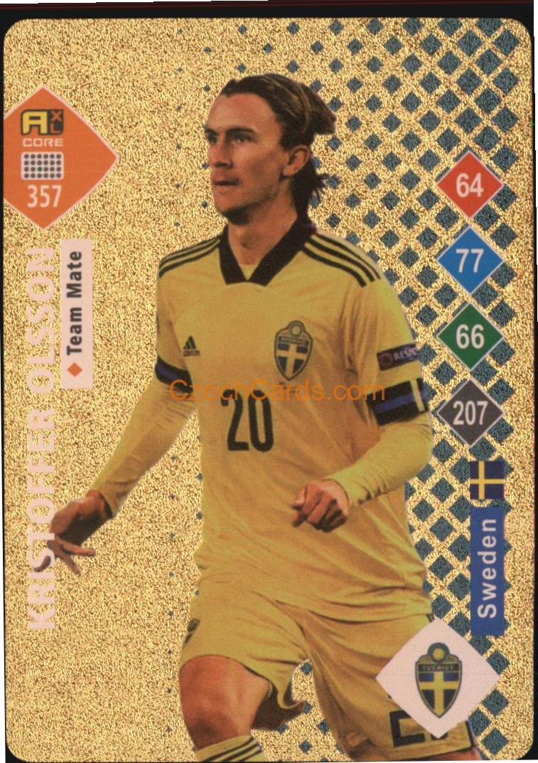 Kristoffer Olsson 2023 World Football Stars unofficial GOLD