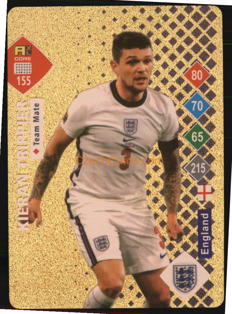 Kieran Trippier 2023 World Football Stars unofficial GOLD