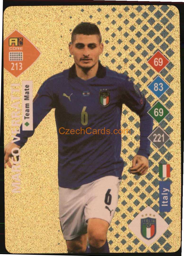 Marco Veratti 2023 World Football Stars unofficial GOLD