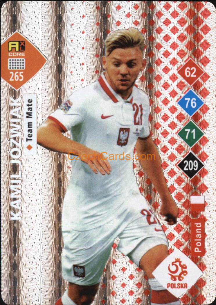 Kamil Jóźwiak 2023 World Football Stars unofficial SILVER