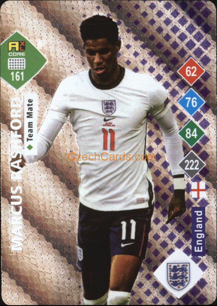 Marcus Rashford 2023 World Football Stars unofficial SILVER