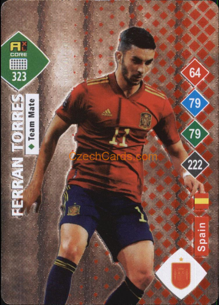 Ferran Torres 2023 World Football Stars unofficial SILVER