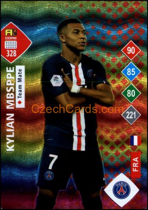 Kylian Mbappe (Mbsppe) 2023 World Football Stars unofficial RAINBOW