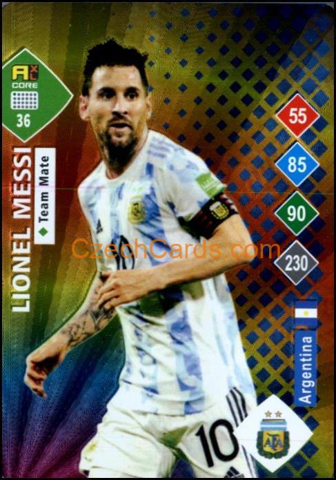 Lionel Messi 2023 World Football Stars unofficial RAINBOW