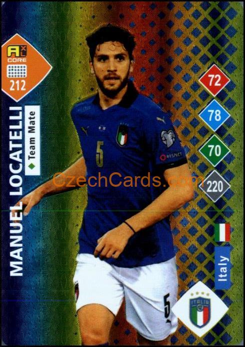Manuel Locatelli 2023 World Football Stars unofficial RAINBOW