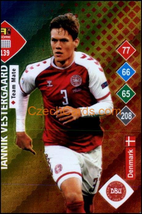 Jannik Vestergaard 2023 World Football Stars unofficial RAINBOW