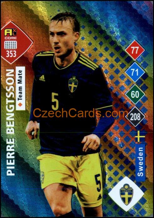 Pierre Bengtsson 2023 World Football Stars unofficial RAINBOW