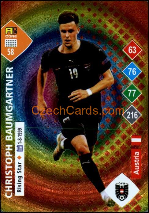 Christoph Baumgartner 2023 World Football Stars unofficial RAINBOW