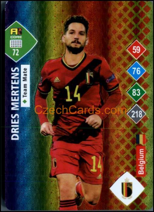 Dries Mertens 2023 World Football Stars unofficial RAINBOW