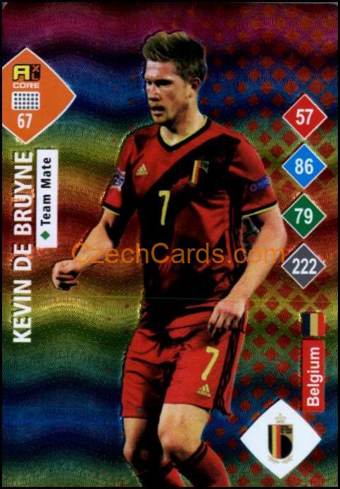 Kevin De Bruyne 2023 World Football Stars unofficial RAINBOW