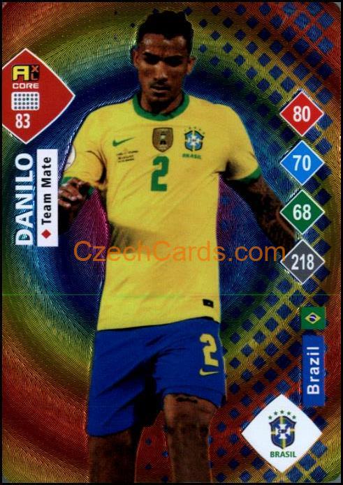 Danilo 2023 World Football Stars unofficial RAINBOW