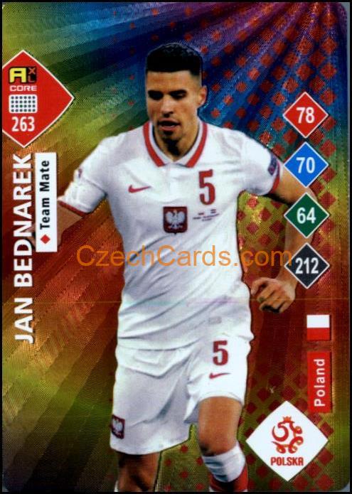 Jan Bednarek 2023 World Football Stars unofficial RAINBOW