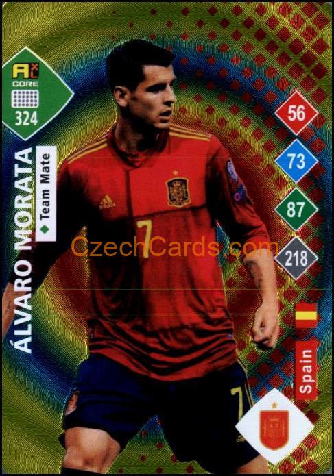 Alvaro Morata 2023 World Football Stars unofficial RAINBOW