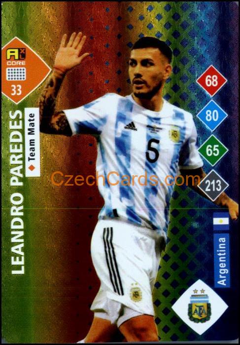 Leandro Paredes 2023 World Football Stars unofficial RAINBOW