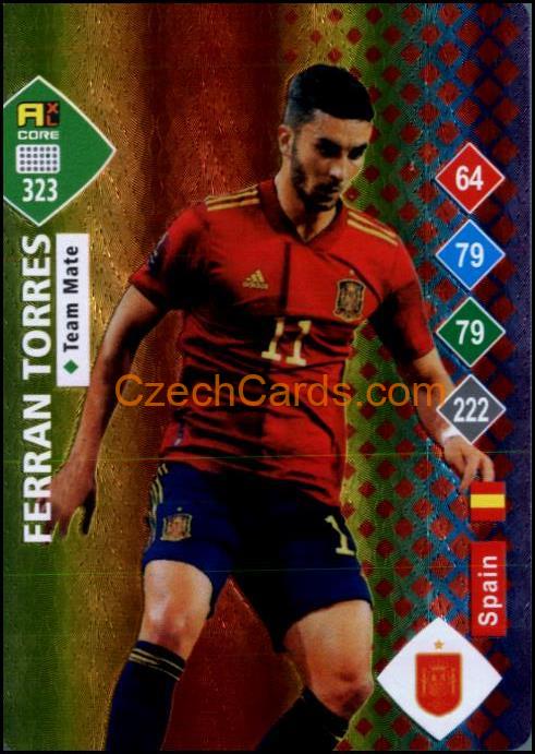 Ferran Torres 2023 World Football Stars unofficial RAINBOW