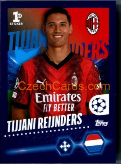 Tijjani Reijnders 2023/24 Topps Champions League sticker #39