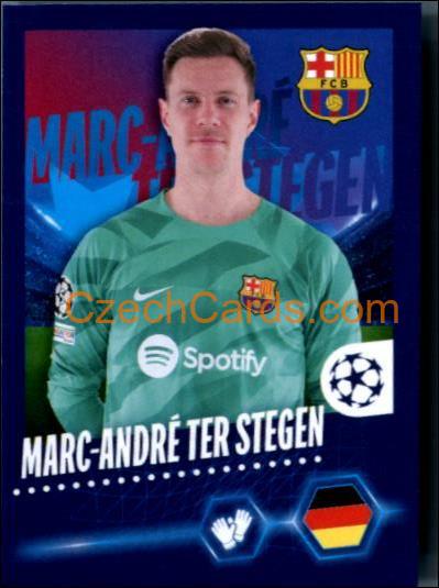Marc-André ter Stegen 2023/24 Topps Champions League sticker #124