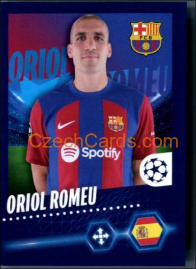 Oriol Romeu 2023/24 Topps Champions League sticker #135