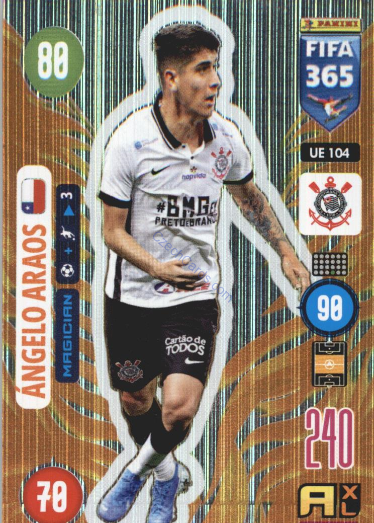 Ángelo Araos 2021 FIFA 365 Adrenalyn Magician #UE104
