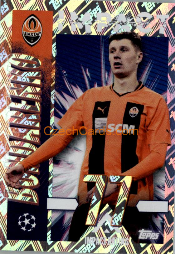 Artem Bondarenko 2023/24 Topps Champions League sticker Impact shiny #236