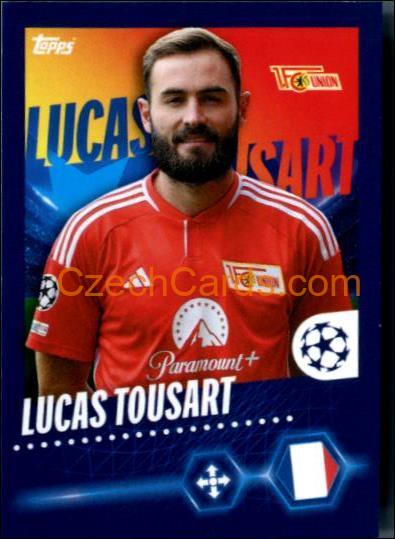 Lucas Tousart 2023/24 Topps Champions League sticker #250