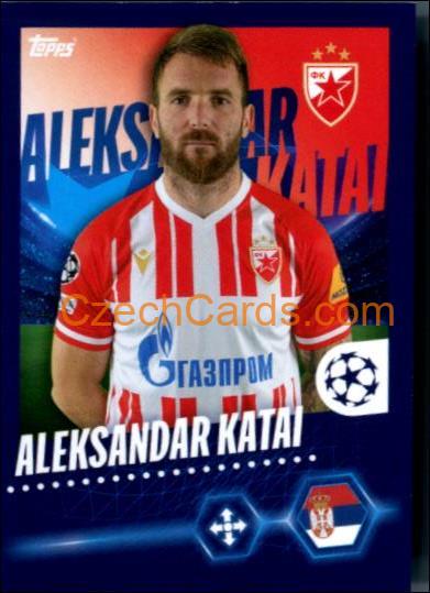 Aleksandar Katai 2023/24 Topps Champions League sticker #282