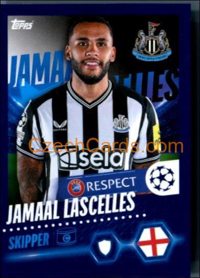 Jamaal Lascelles 2023/24 Topps Champions League sticker #338