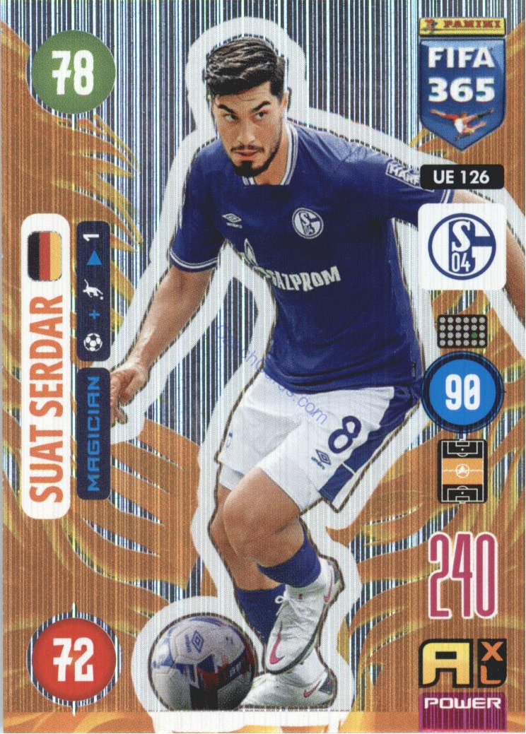 Suat Serdar 2021 FIFA 365 Adrenalyn Magician #UE126