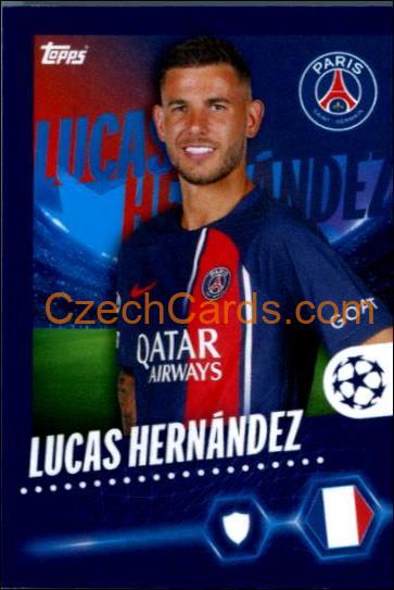 Lucas Hernández 2023/24 Topps Champions League sticker #357
