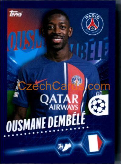 Ousmane Dembélé 2023/24 Topps Champions League sticker #365