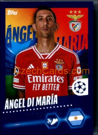 Ángel Di María 2023/24 Topps Champions League sticker #478