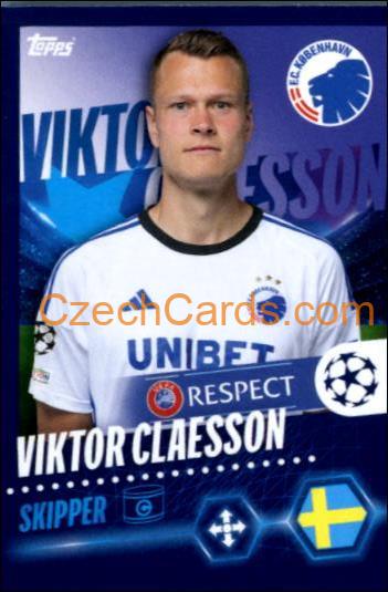 Viktor Claesson 2023/24 Topps Champions League sticker #551