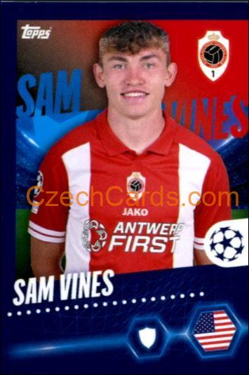 Sam Vines 2023/24 Topps Champions League sticker #603