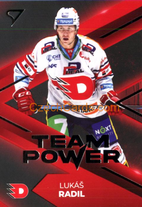 LUKÁŠ RADIL 2023/24 SportZoo Tipsport EHL Team Power #TP-09