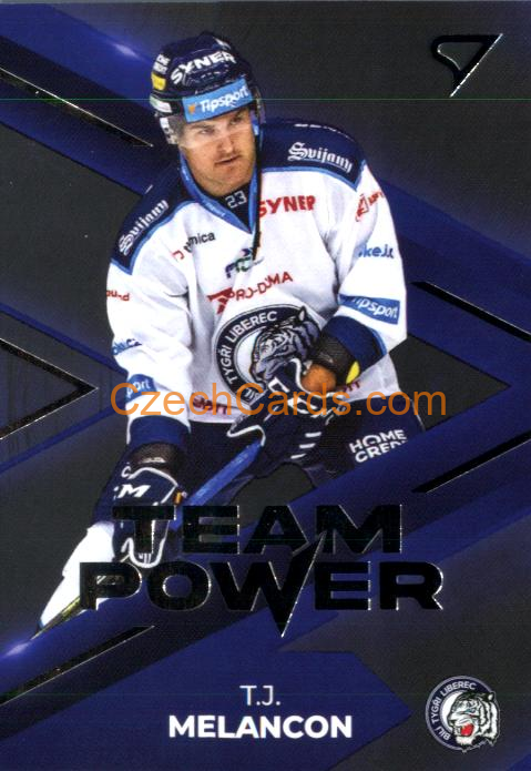 T.J. MELANCON 2023/24 SportZoo Tipsport EHL Team Power #TP-16