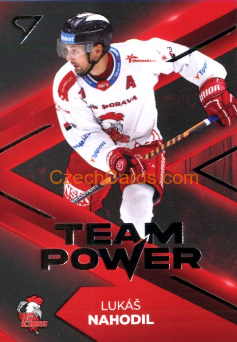 LUKÁŠ NAHODIL 2023/24 SportZoo Tipsport EHL Team Power #TP-24