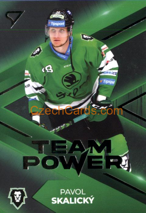 PAVOL SKALICKÝ 2023/24 SportZoo Tipsport EHL Team Power #TP-30