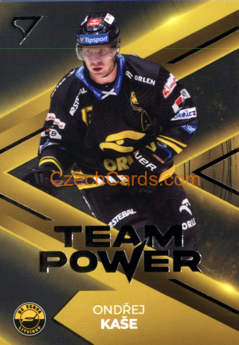 ONDŘEJ KAŠE 2023/24 SportZoo Tipsport EHL Team Power #TP-33