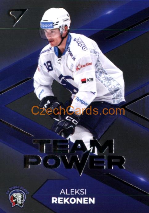 ALEKSI REKONEN 2023/24 SportZoo Tipsport EHL Team Power #TP-36