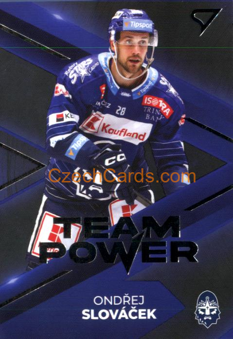 ONDŘEJ SLOVÁČEK 2023/24 SportZoo Tipsport EHL Team Power #TP-40