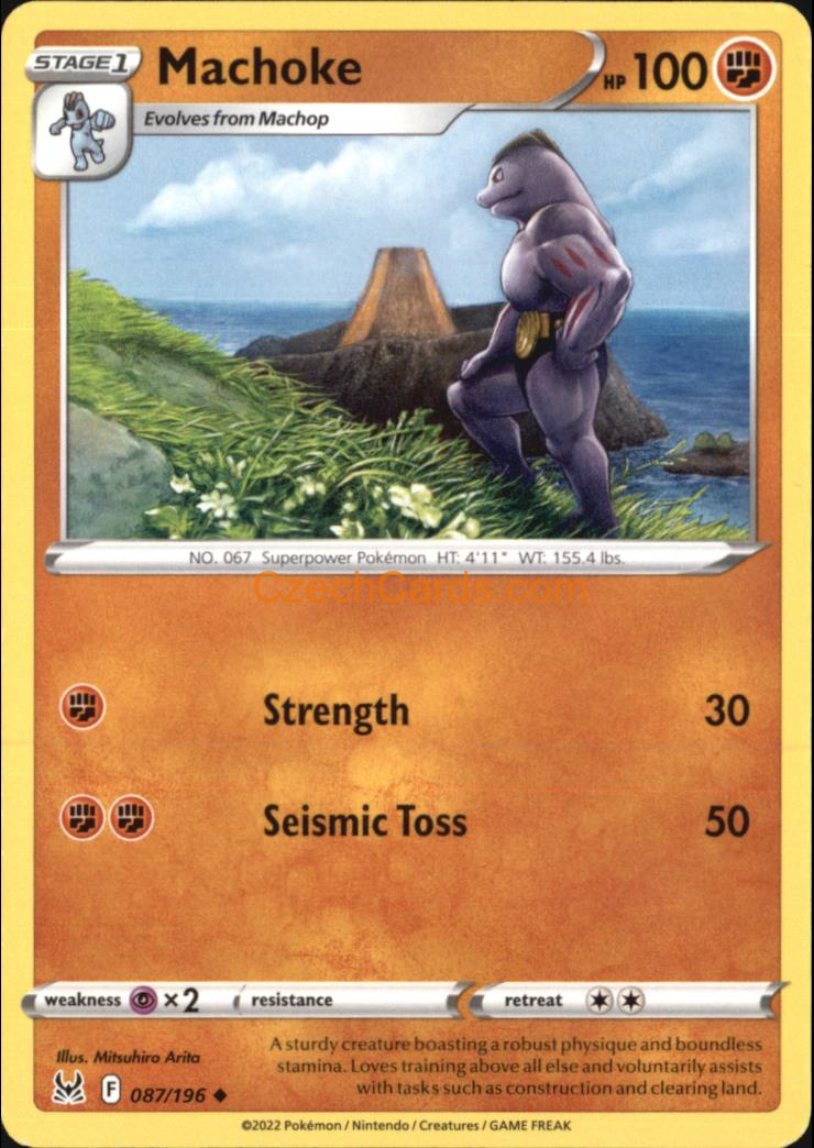Machoke 87/196 Pokémon Lost Origin Uncommon