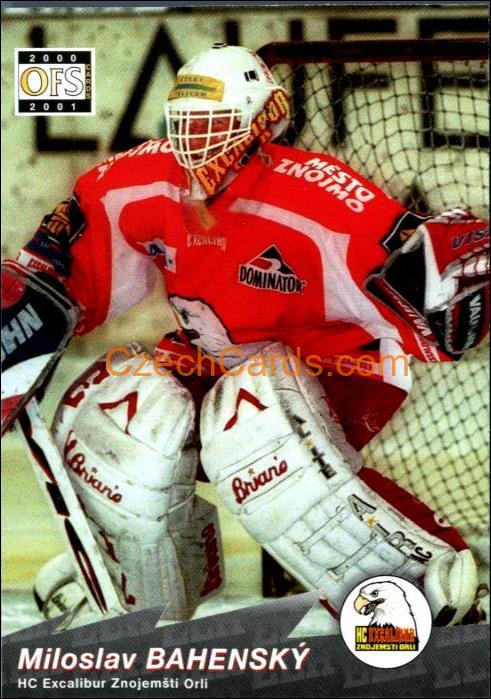 Bahenský Miloslav (G) OFS 2000/01 #189