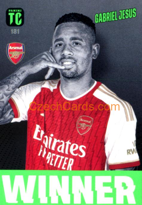 Gabriel Jesus 2024 Panini Top Class Winner #181